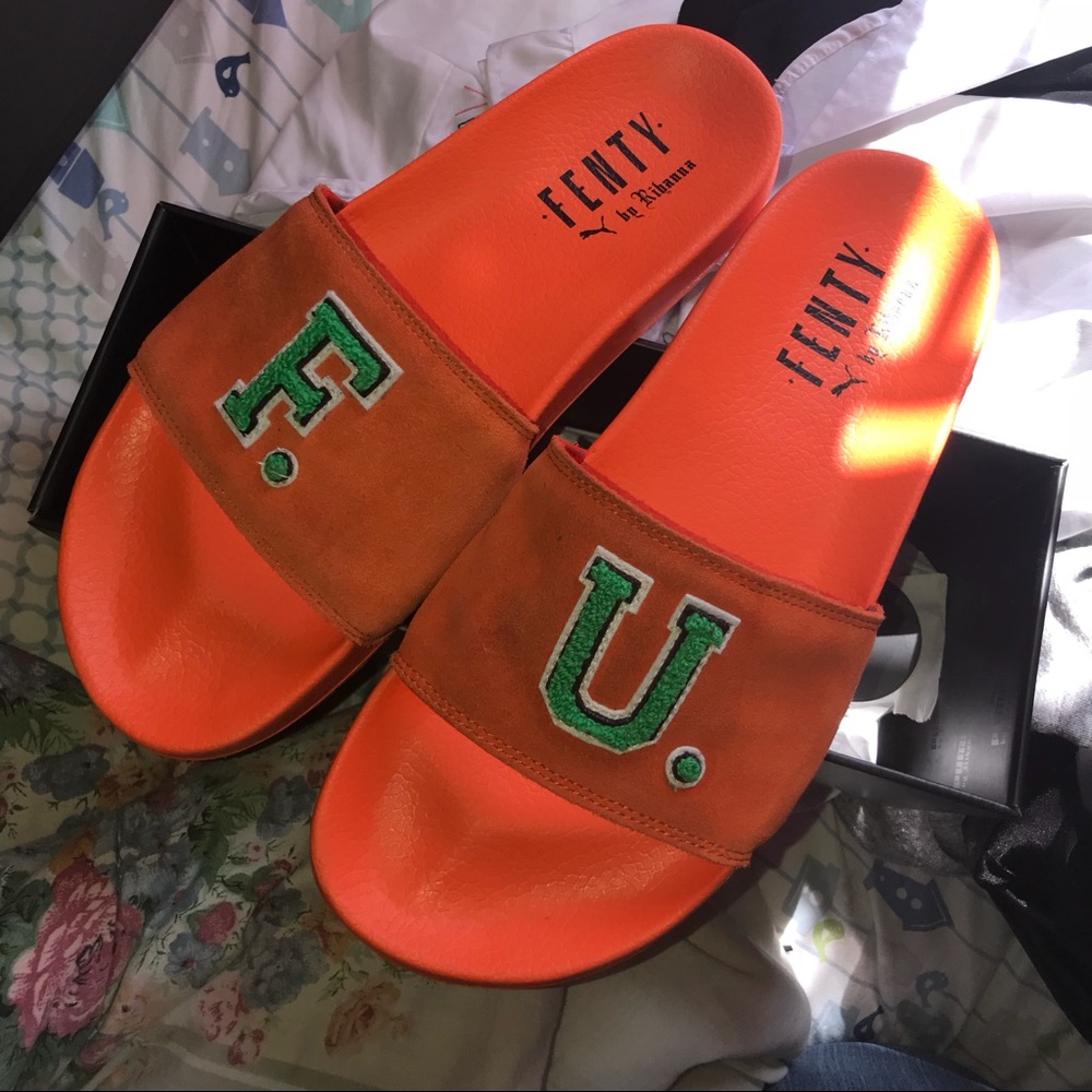 Fenty FU slides